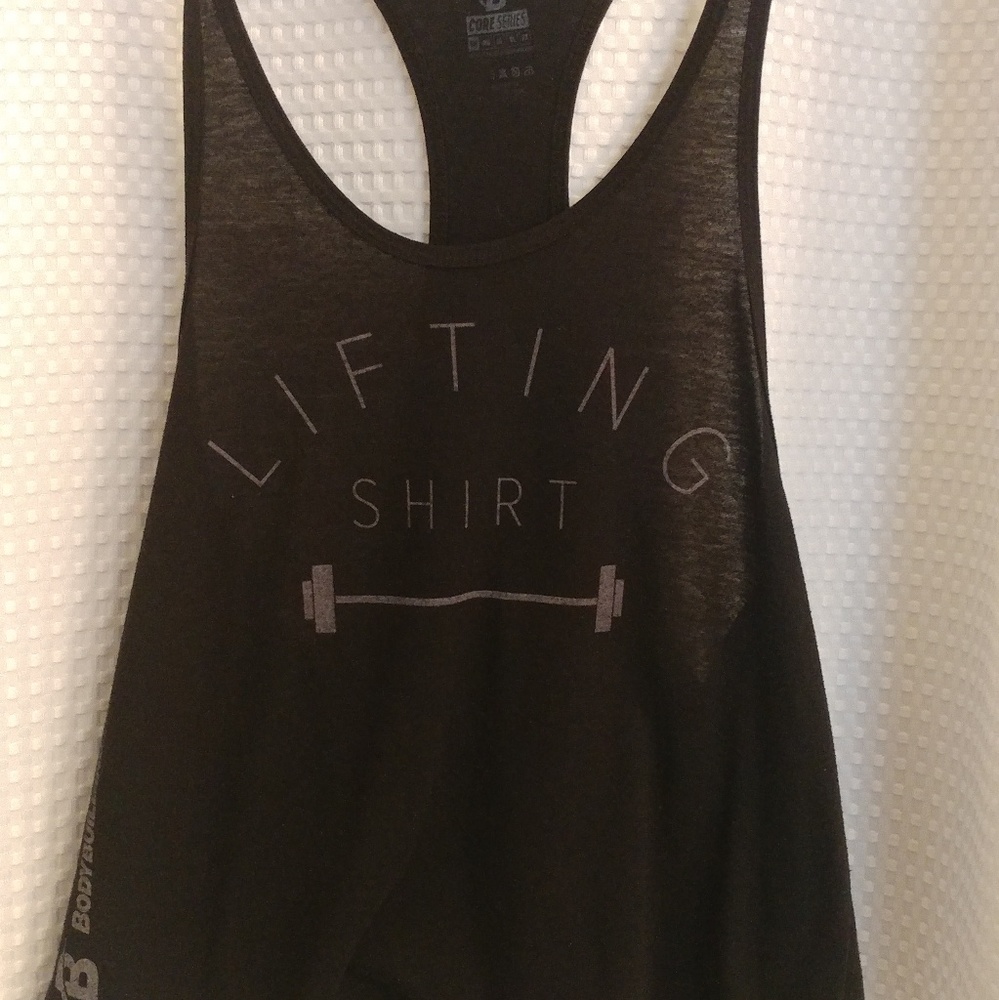Black gym Tank
